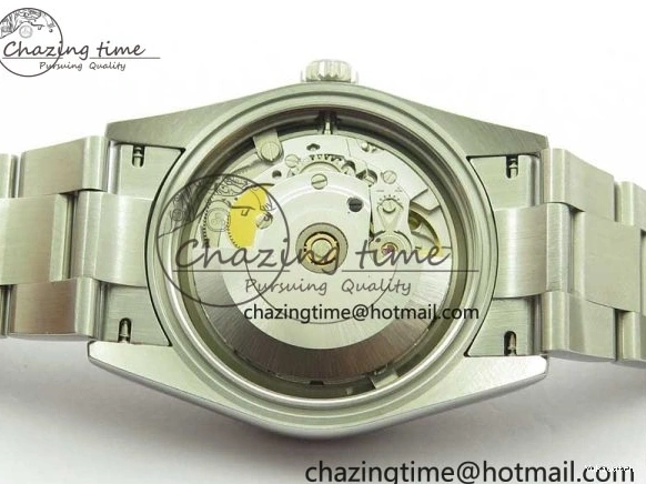 Blue 36mm Perpetual Dial Edition BP Best Bracelet 126000 Dark Oyster on SS 0412